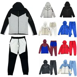 2023 Mann Designer Sport Tech Fleece Anzug Full Zip Hoodies Trainingsanzug Herren Hosen Jogger Hosen Jogginghosen Unterteile Techfleece Jogging Mode