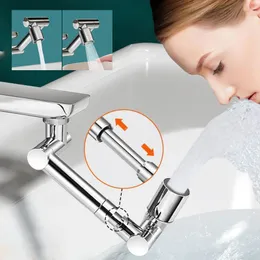 Łazienka prysznicowe 1440 ° Rotatable kran Aerator Washbasin Tap Splash Filtr Kuchnia Wydłużenie wody oszczędzanie pęcherzyków 230411