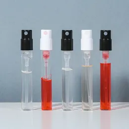 Fashion Bayonet Glass Spray Perfume Bottles Travel Refillable Sample Vials Invisible Spring Pump Sprayer Fragrance Atomizer Portable Test