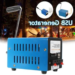 Freeshipping Dynamo Dynamo Dynamo Portable Awaryjna Ręka Ręka Ręka ręczna korka USB ładowanie awaryjnego przetrwania generator korby RVQHI