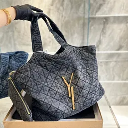 Luxos Designer Tote Bag Feminino Icare Maxi Handbag Puffer Bag Denim Flap Bags Canvas Messenger Crossbody Chain Shoulder Bag Carteira Totes Mochila
