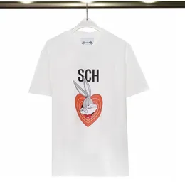 T-shirt da donna Italia Camicia a maniche corte marchi lettera Stampa grafica Nero bianco per il tempo libero Moda uomo coppia di qualità durevole Coach designer Abbigliamento tee topsqwweth