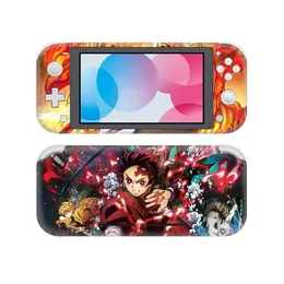 Dekoracje konsoli demon Slayer NintendoSwitch Skin Naklejka naklejka do nakładki Nintendo Switch Lite Protector Nintend Switch Lite Skin Sticker Z0413