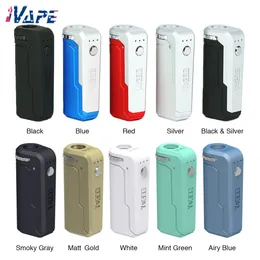 Yocan UNI Box Mod Eingebaute 650 mAh Vorheiz-VV-Spannung, einstellbare Ecig-Mods für 510 Dicköl-Vape-Patronen