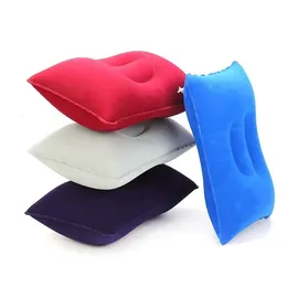 Подушка U-образная нейлоновая для сна на открытом воздухе для путешествий надувная спинка для подголовника в самолете Поддержка домашнего текстиля 231113