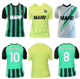 23 24 US Sassuolo Soccer Jerseys Home Away 3th Boga Locatelli 2023 2024 Caputo Berardi Shirts Defrel Djuricic Maglietta Calcio Traore Football Uniforms Men Jersey