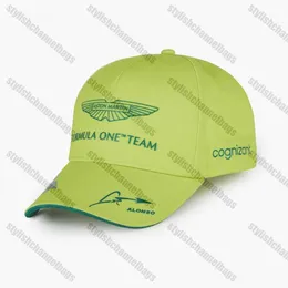 Ball Caps Baseball Cap Green Aston Martin F1 Lionso Team 2023 No. 14 No. 18 413-3