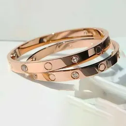 Carter jewelry bracelet top designer bracelet 14k gold ankle bracelet screwdriver love bracelet stainless steel men's women's gift