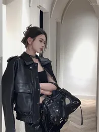 Stylish Faux Leather Jacket