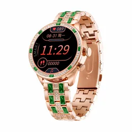Gen12 All-Touch Woman Smart Watch Fashion Luxury Diamond Bluetooth Call Health Monitoring AI Voice Gen 12 Wristwatch Smartwatch för Ladies Vs Ultra 2