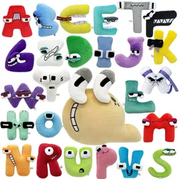 26 Style Alphabet Lore Plush Toys English Letter Stuffed Animal