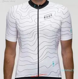 بالجملة New 2023 MAAP Racing Team Pro Cycling Jersey / BIB Shorts / MTB / Road Bike Breating Air 3D Gel Pad 22