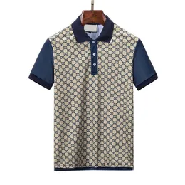 Męska koszulka polo designer mody T-shirt mody Horse Casual Golf Summer Hafted High Street Trendfull Letters Top Asian Size M-XXXL#G2G