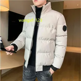 2023 New Cheap Winter Warm Cotton Jackets Customize Thick Waterproof Zip Puffer Jacket Men Down Coat