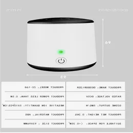 Бесплатная доставка мини портативный генератор озона очиститель воздуха ионизатор очиститель для удаления запаха сигарет запах бактерии холодильник автомобильный шкаф Gfxrn