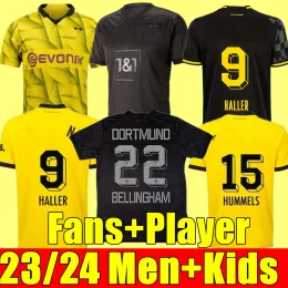 23 24 Dortmunds Soccer Jerseys Reus 2023 2024ボルシアサッカーハラ​​ーサッカーシャツ