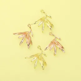 Charms 5Pcs 30MM Tree Branch Pendant Charm Silver Rose Gold Plated Brass Supplies DIY Findings 1800550