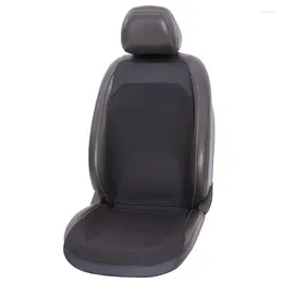 Capas de assento de carro universal capa de couro de luxo protetor automático veículo automotivo verão almofada apto para sedan suv pick-up caminhão