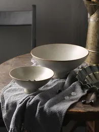 Tiglas tigela japonesa tigela de cerâmica ramen utensílios domésticos de mesa criativa Restaurante Sopa Grande macarrão de carne CN (origem)