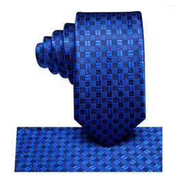 Ties Ties Silk Tie للأطفال البحرية الأزرق المزخرف مصممًا فاخرًا يديك الطفل الرقبة 120 سم يبلغ طوله 6 سم حفل أزياء عري