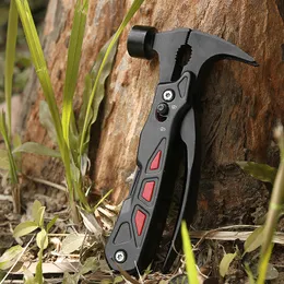 Multi Tool Survival Kit Rostfritt stål Portable Hammer PLIER JAKTING AITAGEER FÖR CANNING, Vandring, nödsituation och överlevnadsutrustning