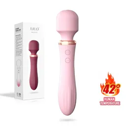 Wibratory AV Stick Massager Magic Różdżka stymuluje podgrzewany g vibrator żeńska masturbacja masturbacja sklepu 230413