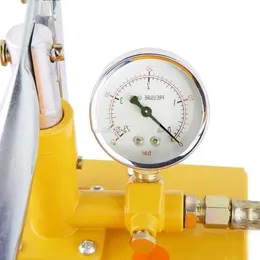 Pompa del tester della pressione dell'acqua 25MPa Tester della conduttura 25KG Pompa del tester idraulico manuale WhosaleDropShip Pujdx