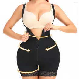 Shapers femininos faja estômago encolhendo nádegas levantamento de pele-apertado vestuário corpo-construção roupa interior corpo moldar roupas uma peça