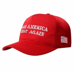 Trump American Presidential Hat Make America Great Again Hat Donald Trump Republican Hat Cap Maga Embroidered Mesh Cap Q0805298j