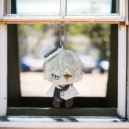 Plush Dolls 10cm Anime Bungo Stray Dogs Gogol Fyodor Dostoevsky Nakahara Chuuya Cute Cartoon Bag Pendant Keychain Gift 231113