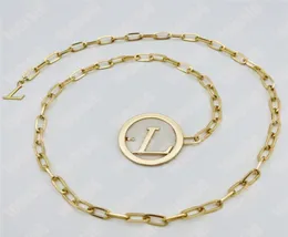Chaind Designer Chains Chains Womens Welanband Designer Golden Belts Letters Luxurys Waist Calza Accessori WAI4185143