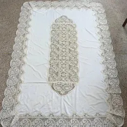 Tischdecke aus Spitze, gestrickte Stickerei-Tischdecke im neuen Stil