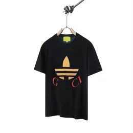 Yaz T Gömlek Erkek Bayan Tasarımcılar T-Shirt Gevşek Tees Adam Casual Gömlek Lüksler Giyim Streetwear Şort Kol Polos Tshirts SizeH S-5XL Tops