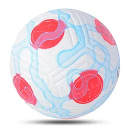 Мячи 2023 Футбольный мяч Официальный размер 5 4 Высококачественный материал из искусственной кожи Открытый матч Лиги по футболу Тренировочный бесшовный мяч bola de futebol 231113