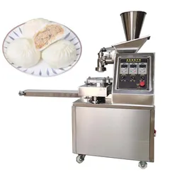 Otomatik buğulanmış doldurulmuş çörek makinesi ticari masaüstü bunlar baozi dolum makinesi momo yapım makineleri
