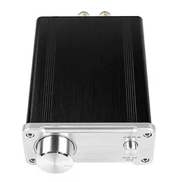 Freeshipping SA-36A Pro amp HiFi Big Power Digital Integrated Tripath Stereo Amplifier med 12V 38A Power Adapter Black Silver Gold Igujs