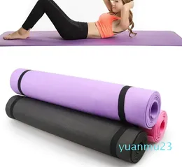Yogamattor antislip filt Gymnastisk sport gå ner i vikt fitness träningsplatta kvinnor sport yogamatta