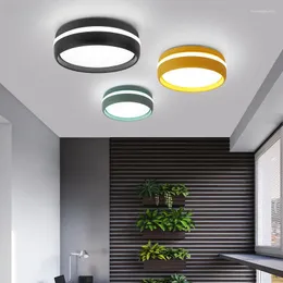 Luzes de teto Round Round Modern Gretle para Dining Living Children's Quarto Cozinha Hall Salão Lâmpadas de iluminação AC 90-260V