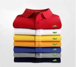 Hochwertige 2021 Luxus Italien T-Shirt Herren T-Shirts Designer Poloshirts High Street Stickerei Krokodil Druck Kleidung Herren Poloshirt Größe S-6XL