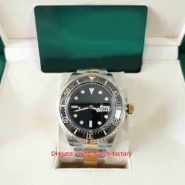 Мужские часы VS Factory VSF Better Version 43 мм Sea-Dweller 126603 Водонепроницаемые керамические часы из желтого золота 18 карат Сталь 904L CAL.3235 Механизм Автоматические мужские наручные часы