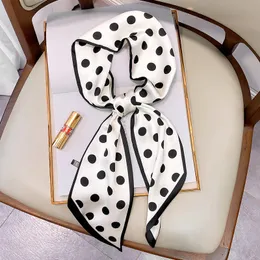 15*150 cm urok szalików projektant fala Projektowanie jedwabny opaska na bliznę dla kobiet moda długa rączka worka szaliki Paris ramię bagaż bagażowy