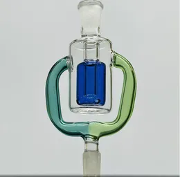 Hosahs Bong Glass Ash Catcher Bowl Bubbler 10mm Man Fog Percolator Oil Dab Rig Rök Tillbehör