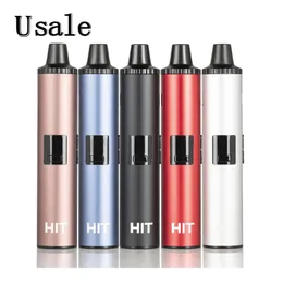 Yocan Hit Dry Herb Vaporizer Kit Built-in 1400mAh Battery Ceramic Heating Chamber Vape Pen with Magnetic Mouthpiece 100% Authentic