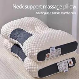 Yastık servikal ortopedik boyun, uyku ve ev soya fiber spa masajını uyku ve korumaya yardımcı olur 231113