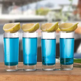 Tumblers Cool SS 6 стеклянные виски Es Mini Cups для ликера Double Ide Cordial Es Tequila 230413