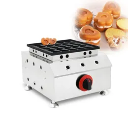 Food Processing Gas Type Heart Shape Muffin Baker Waffle Maker Dorayaki Machine