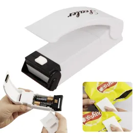 vendita all'ingrosso Mini Bag Sealer Home Sealing Machine Impulso di calore Imballaggio alimentare Strumenti portatili per sigillare rinfrescanti alimentari di alta qualità ZZ
