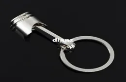 Nya ankomstbilar Kolvmodelllegering Nyckelkedja Fashion Silver Color Accessories Key4336591