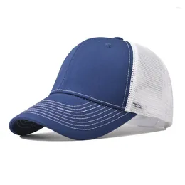 قبعات الكرة المخصصة ريتشاردسون 112 تروكر مع شعار التطريز للجنسين الشبكية التنفس الرياضية الهيب هوب منحنية بيل Snapbacks قبعة البيسبول