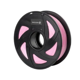 Freeshipping Silk PLA 3D Printer Filamento 175mm 1KG Spool 3D Material de impressão de plástico incluindo amostra SilkMarble Filamento Rosa Nnplp